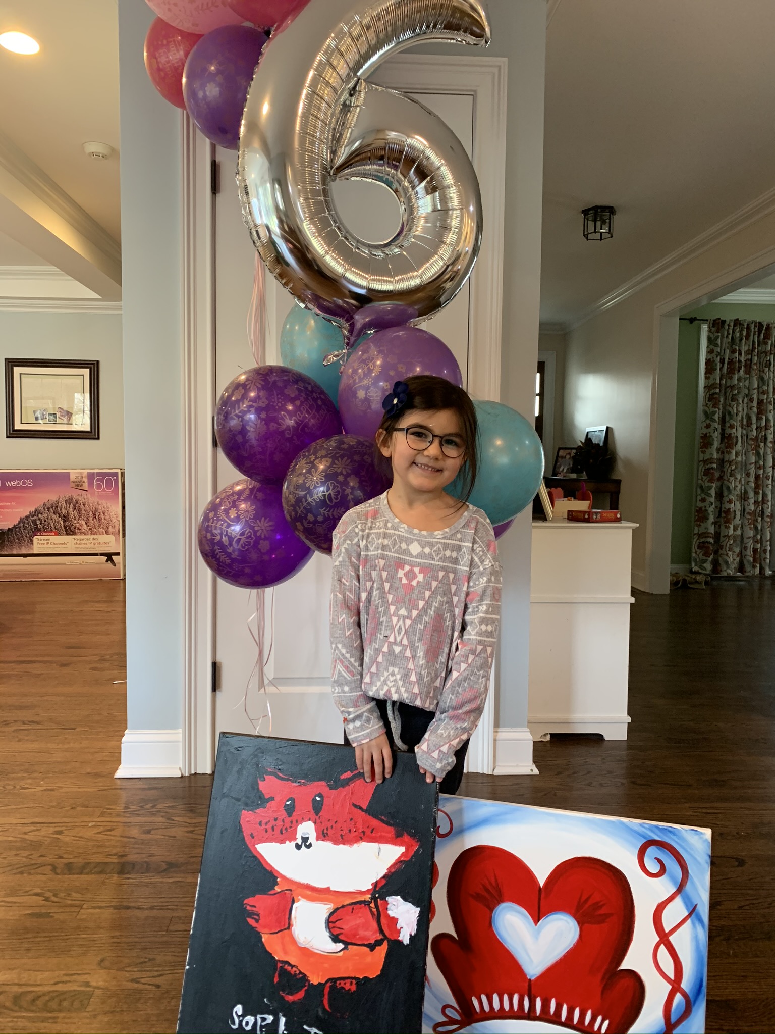 Dear Sophie, on your sixth birthday…