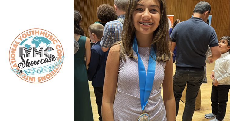 Hannah At The International Youth Music Competition
